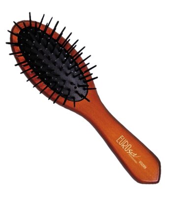 Cepillo Ovalado Fuelle Madera EUROSTIL 3299