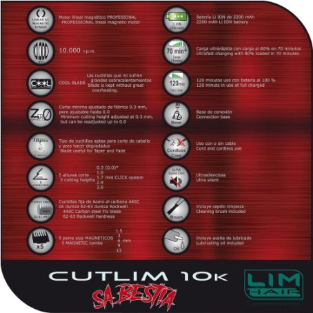 Cutlim 10K Sa Bestia - Imagen 3